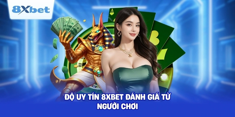 Độ uy tín 8XBET đánh giá từ người chơi